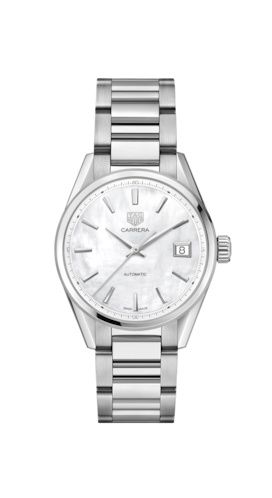 TAG Heuer Carrera 36 Automatic Stainless Steel / MOP / Bracelet